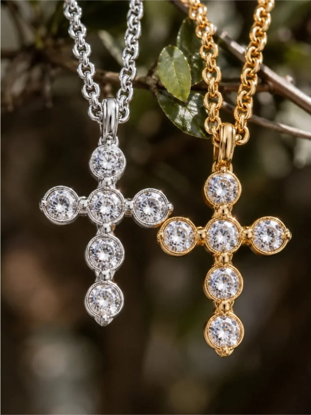 Anthropologie gold tone
